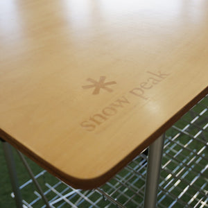 【組立確認済】スノーピーク（snowpeak） フィールドキッチンテーブル CK-012 シナベニヤ　希少　廃盤アイテム