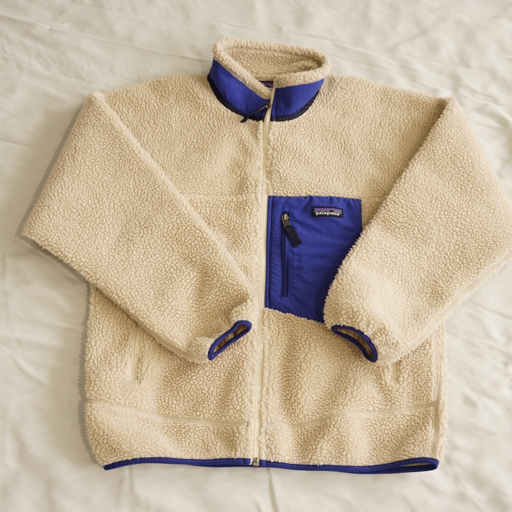 美品  パタゴニア（patagonia） レトロX ジャケット ナチュラル・ムーンブルー メンズ　サイズM　人気カラー
