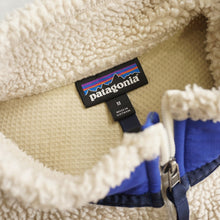 画像をギャラリービューアに読み込む, 美品  パタゴニア（patagonia） レトロX ジャケット ナチュラル・ムーンブルー メンズ　サイズM　人気カラー