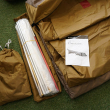 画像をギャラリービューアに読み込む, 未使用  スノーピーク（snowpeak） エントリーパックTT SET-250 テント　ヴォールト＆タープセット　小川張り　エントリーモデル