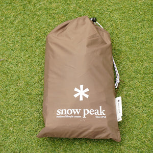 美品  スノーピーク（snowpeak） ライトタープポンタシールド STP-380 タープ　小型レクタタープ　1〜2人　日除け　ポール別売