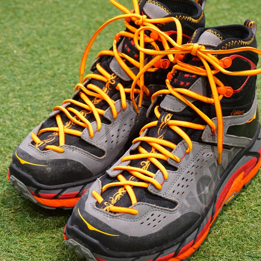 新品同様 HOKA ONE ONE　ホカオネオネ　ハイキングブーツ　TOR ULTRA HI WP 1008334 US8.5　JP26.5cm メンズ　オレンジ