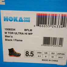 画像をギャラリービューアに読み込む, 新品同様 HOKA ONE ONE　ホカオネオネ　ハイキングブーツ　TOR ULTRA HI WP 1008334 US8.5　JP26.5cm メンズ　オレンジ
