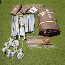 画像をギャラリービューアに読み込む, 美品  スノーピーク（snowpeak） 大型シェルター リビングシェル シールドルーフ付 TP-623R/TP-612SR-GY テント