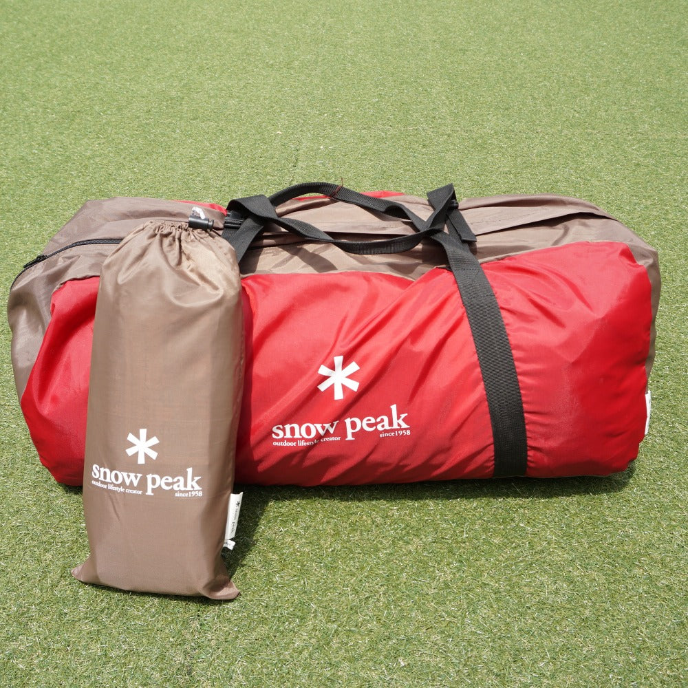 美品  スノーピーク（snowpeak） 大型シェルター リビングシェル シールドルーフ付 TP-623R/TP-612SR-GY テント