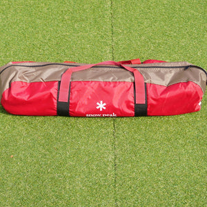 美品  スノーピーク（snowpeak） HDタープシールドヘキサL TP-862 タープ　ポール付き280cm、240cm　大型ヘキサタープ　6人
