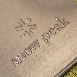 スノーピーク（snowpeak） 焚火台S　 ST-031R ストーブ・コンロ 収納ケース・グリルネット・ベースプレート・ベースプレートスタンド　お得セット　中古
