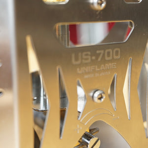 【燃焼確認済】美品  ユニフレーム（UNIFLAME） ミニバーナー US-700 ストーブ・コンロ　シングルバーナー 組立不要 軽量
