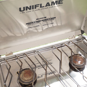 【動作確認済】ユニフレーム（UNIFLAME） ツインバーナー US-1900 ストーブ・コンロ ツーバーナー キャンプ