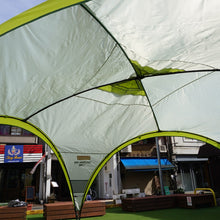 画像をギャラリービューアに読み込む, 美品  コールマン（Coleman） パーティーシェード360　ライムグリーン　 2000010469 タープ スマートタープ