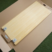 画像をギャラリービューアに読み込む, 未使用  スノーピーク（snowpeak） マルチファンクションテーブルロング竹 CK-117T テーブル・チェア　アイアングリルテーブル　IGT　オプション　天板