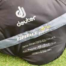 画像をギャラリービューアに読み込む, 新品同様  ドイター(deuter)  ORBIT -5 REG オービット　-5度 DS37460 寝袋・寝具 スリーピングバッグ