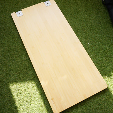 美品  スノーピーク（snowpeak） マルチファンクションテーブル ロング竹 CK-117T テーブル・チェア　アイアングリルテーブル　天板　[5/13値下げ]