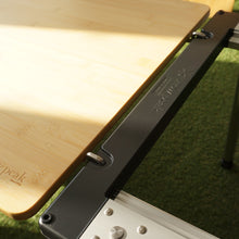 画像をギャラリービューアに読み込む, 美品  スノーピーク（snowpeak） マルチファンクションテーブルロング竹 CK-117T テーブル・チェア　アイアングリルテーブル　IGT　天板 [6/19値下げ]