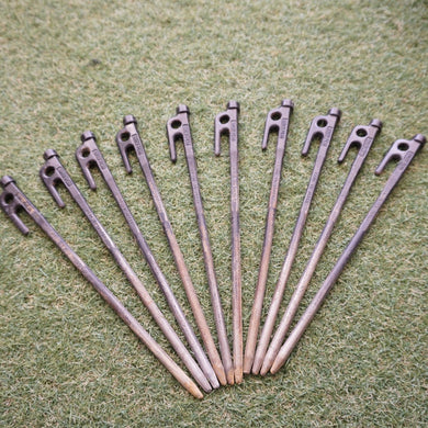 スノーピーク（snowpeak） ソリッドステーク30　お得10本SET R-103 テント・タープアクセサリー　定番　鍛造ペグ　ソリステ30　まとめ買い