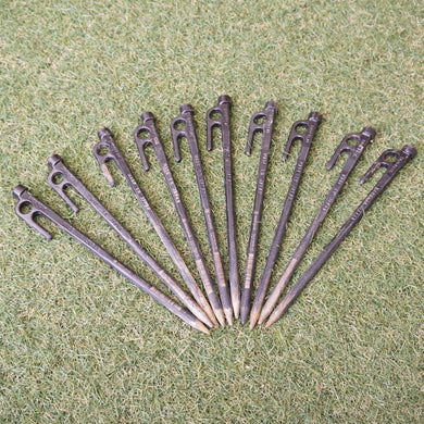 スノーピーク（snowpeak） ソリッドステーク20　お得な10本SET R-102 テント・タープアクセサリー 定番鍛造ペグ