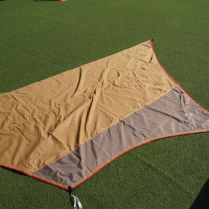 スノーピーク（snowpeak） HDタープ シールド ヘキサ(M)　240cm・280cmポールセット TP-761 ＆TP-001/TP-002　タープ　ウイングタープ　ペグ・ロープ無し