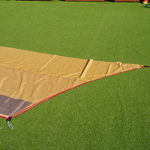 スノーピーク（snowpeak） HDタープ シールド ヘキサ(M)　240cm・280cmポールセット TP-761 ＆TP-001/TP-002　タープ　ウイングタープ　ペグ・ロープ無し