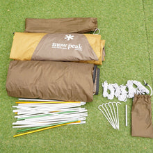 画像をギャラリービューアに読み込む, 美品  スノーピーク（snowpeak） アメニティドームS SDE-002R 2〜3人 ドームテント　キャンプテント　定番　ソロでも