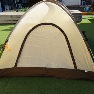 【組立確認済】 美品  アライテント（ARAI TENT） エアライズ3　OR　オレンジ　人気カラー　RIPEN　アンダーシート付 テント　山岳　ソロ