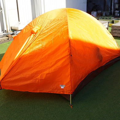 【組立確認済】 美品  アライテント（ARAI TENT） エアライズ3　OR　オレンジ　人気カラー　RIPEN　アンダーシート付 テント　山岳　ソロ