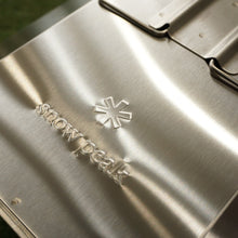 画像をギャラリービューアに読み込む, 未使用  スノーピーク（snowpeak） 焼武者 CK-130 ストーブ・コンロ　バーベキュー　グリル　コンロ　卓上　アイアングリルテーブル