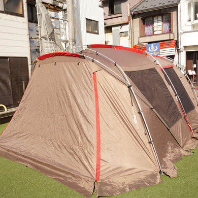 【組立確認済】 美品  スノーピーク（snowpeak） ランドロック TP-671 テント　大型２ルームシェルター　定番品　４〜６人　旧品番 [7/1値下げ]
