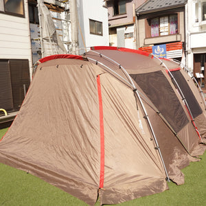 【組立確認済】 美品  スノーピーク（snowpeak） ランドロック TP-671 テント　大型２ルームシェルター　定番品　４〜６人　旧品番 [7/1値下げ]