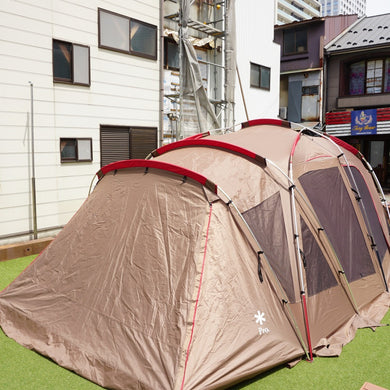 【組立確認済・入手困難】 スノーピーク（snowpeak） トルテュPro. TP-770R テント　廃盤人気製品　２ルームシェルター　４人用  [6/25値下げ]