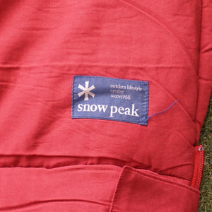 スノーピーク（snowpeak） セパレートシュラフオフトンチェック BD-011 寝袋・寝具　封筒型　シングルサイズ　シュラフ