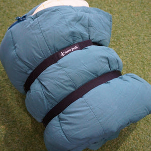 スノーピーク（snowpeak） セパレートシュラフオフトンチェック BD-011 寝袋・寝具 グリーン　封筒型　完全分離　おふとん
