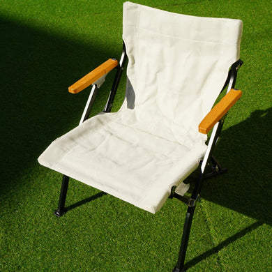 美品  スノーピーク（snowpeak） ローチェアショートアイボリー LV-093IV テーブル・チェア　人気のロースタイル・人気カラー