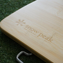 画像をギャラリービューアに読み込む, 美品  スノーピーク（snowpeak） マルチアファンクションテーブルコーナーR竹 CK-119T テーブル・チェア アイアングリルテーブルIGT専用オプション