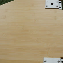 画像をギャラリービューアに読み込む, 美品  スノーピーク（snowpeak） マルチアファンクションテーブルコーナーR竹 CK-119T テーブル・チェア アイアングリルテーブルIGT専用オプション