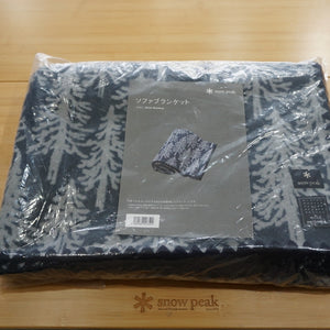【限定品 激レア】屋外未使用  スノーピーク（snowpeak）ミナペルホネン コラボ ソファブランケット UG-591 寝袋・寝具 2017雪峰祭限定