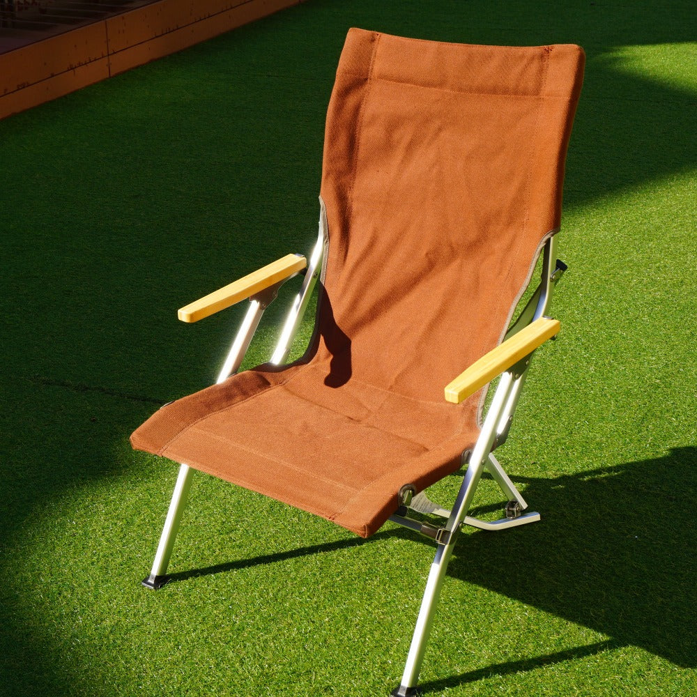 美品  スノーピーク（snowpeak） ローチェア30 ブラウン LV-091BR テーブル・チェア　定番・人気のロースタイル　焚火台・ジカロテーブルに最適