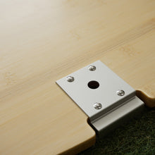 画像をギャラリービューアに読み込む, 新品同様  スノーピーク（snowpeak） ラウンジスライドトップ竹 CK-155T テーブル・チェア　IGTアイアングリルテーブル専用オプション品