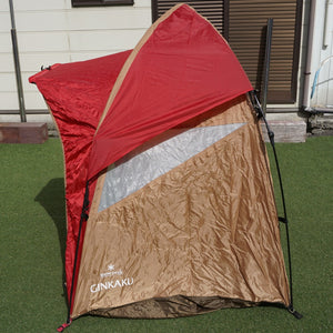 【組立確認済】廃盤品　レア  スノーピーク（snowpeak） 銀閣テントPro. G-100BG ワンタッチテント　ヘラ釣り　日除け　一人用