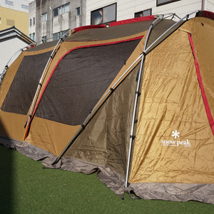 【組立確認済】 美品  スノーピーク（snowpeak） ランドロック　旧カラー TP-670 テント　2ルーム 6人用　旧品　廃盤カラー　大型テント