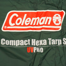 画像をギャラリービューアに読み込む, 美品  コールマン（Coleman） コンパクトヘキサタープS 170T7900R タープ ポール付属　ペグ欠品あり