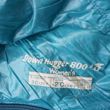 画像をギャラリービューアに読み込む, 美品  モンベル（mont-bell） ダウンハガー800　Women&#39;s #3  1121178 寝袋・寝具 ターコイズ　ウィメンズ　レディース　 [最低使用温度-2度]