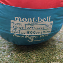 画像をギャラリービューアに読み込む, 美品  モンベル（mont-bell） ダウンハガー800　Women&#39;s #3  1121178 寝袋・寝具 ターコイズ　ウィメンズ　レディース　 [最低使用温度-2度]