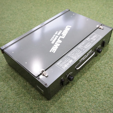 【動作確認済】美品  ユニフレーム（UNIFLAME） ツインバーナー US-2400 ストーブ・コンロ　ツーバーナー　カセットボンベ　CB缶