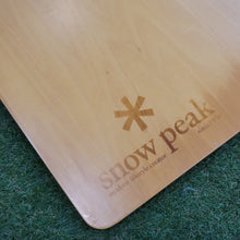 画像をギャラリービューアに読み込む, 美品  スノーピーク（snowpeak） マルチファンクションテーブルロング CK-117 シナベニヤ テーブル・チェア アイアングリルテーブルIGTオプション