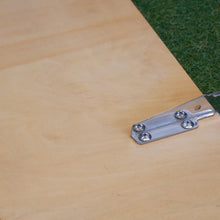 画像をギャラリービューアに読み込む, 美品  希少なシナベニヤ材　スノーピーク（snowpeak） スライドトップロング　CK-134 テーブル・チェア　IGTアイアングリルテーブル専用オプション