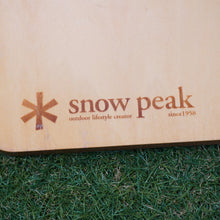 画像をギャラリービューアに読み込む, 美品  希少なシナベニヤ材　スノーピーク（snowpeak） スライドトップロング　CK-134 テーブル・チェア　IGTアイアングリルテーブル専用オプション
