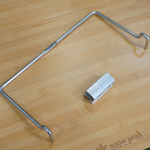 画像をギャラリービューアに読み込む, 美品  スノーピーク（snowpeak） ステンボックスハンガーハーフユニット CK-020 テーブル・チェア　IGTアイアングリルテーブルオプション