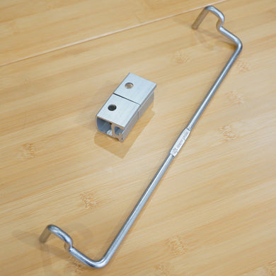 美品  スノーピーク（snowpeak） レールジョイントハンガーセット CK-128 テーブル・チェア IGTアイアングリルテーブルオプション タオル・調理器具掛け