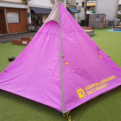 【組立確認済】 美品  ドッペルギャンガーアウトドア（DOPPELGANGER OUTDOOR） ワンポールテント T5-47 テント