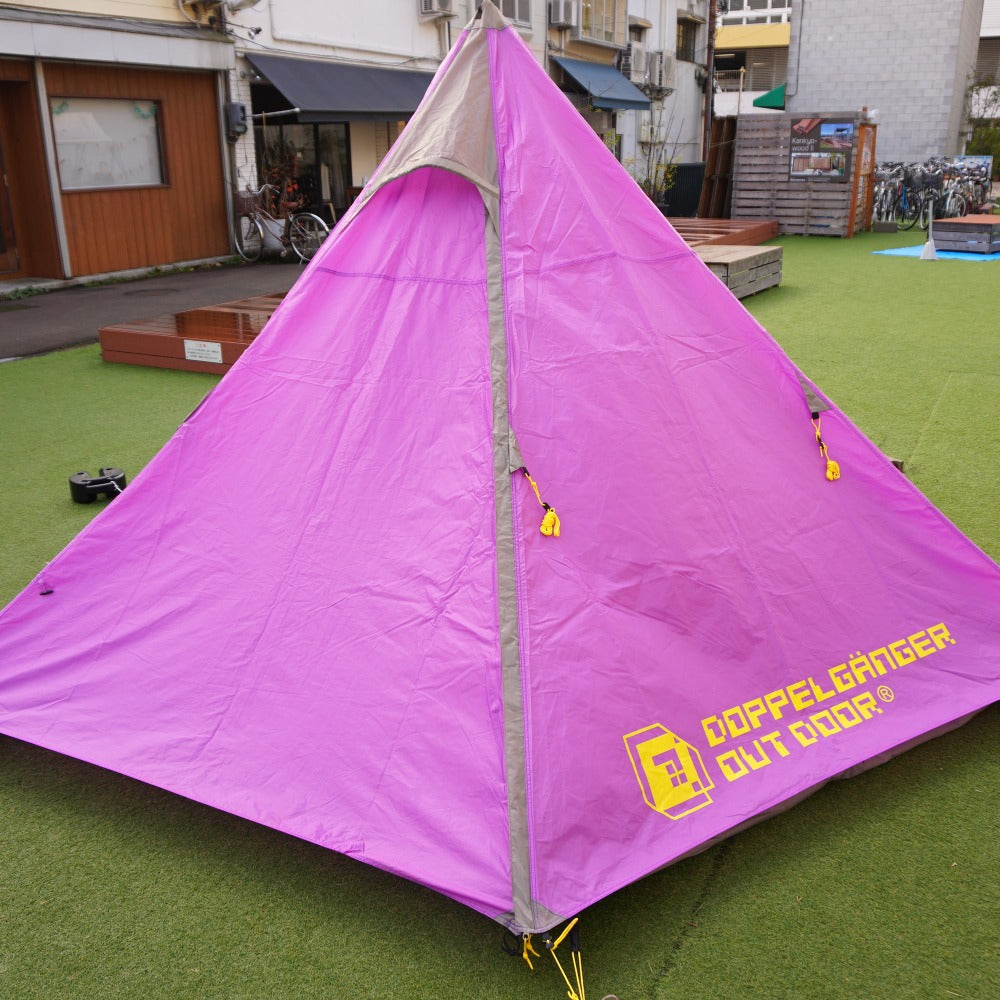 【組立確認済】 美品  ドッペルギャンガーアウトドア（DOPPELGANGER OUTDOOR） ワンポールテント T5-47 テント